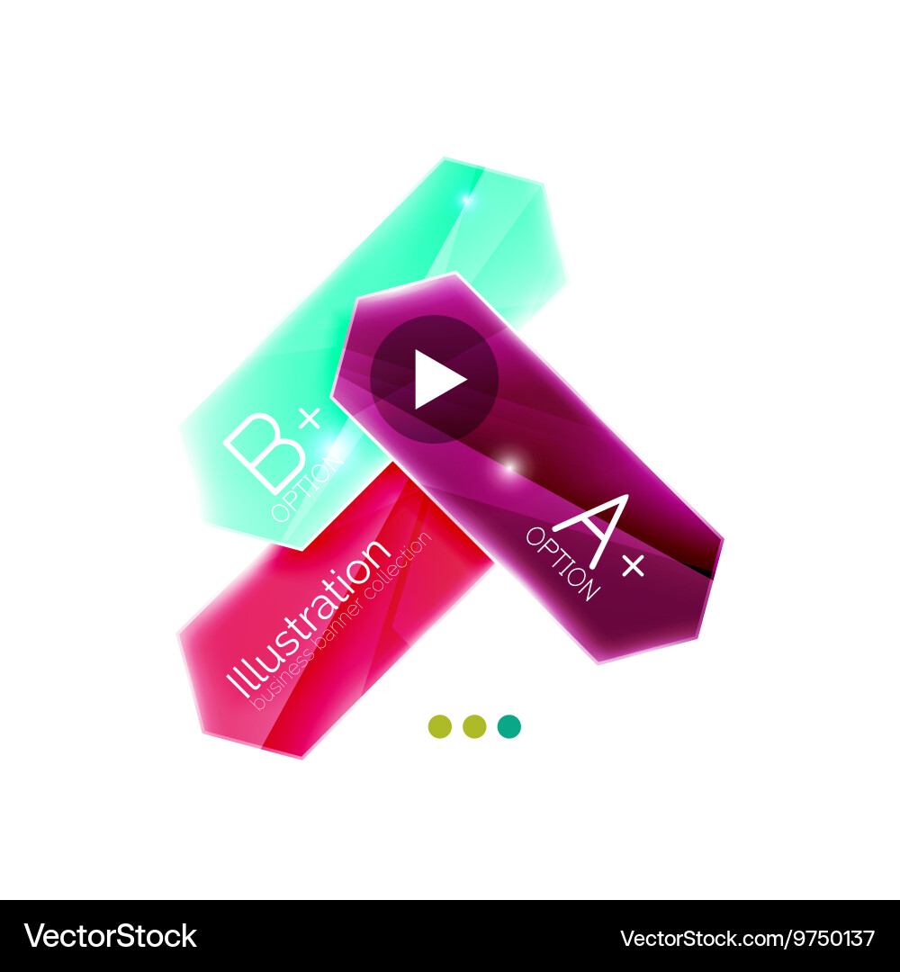 Arrow infographics element Royalty Free Vector Image