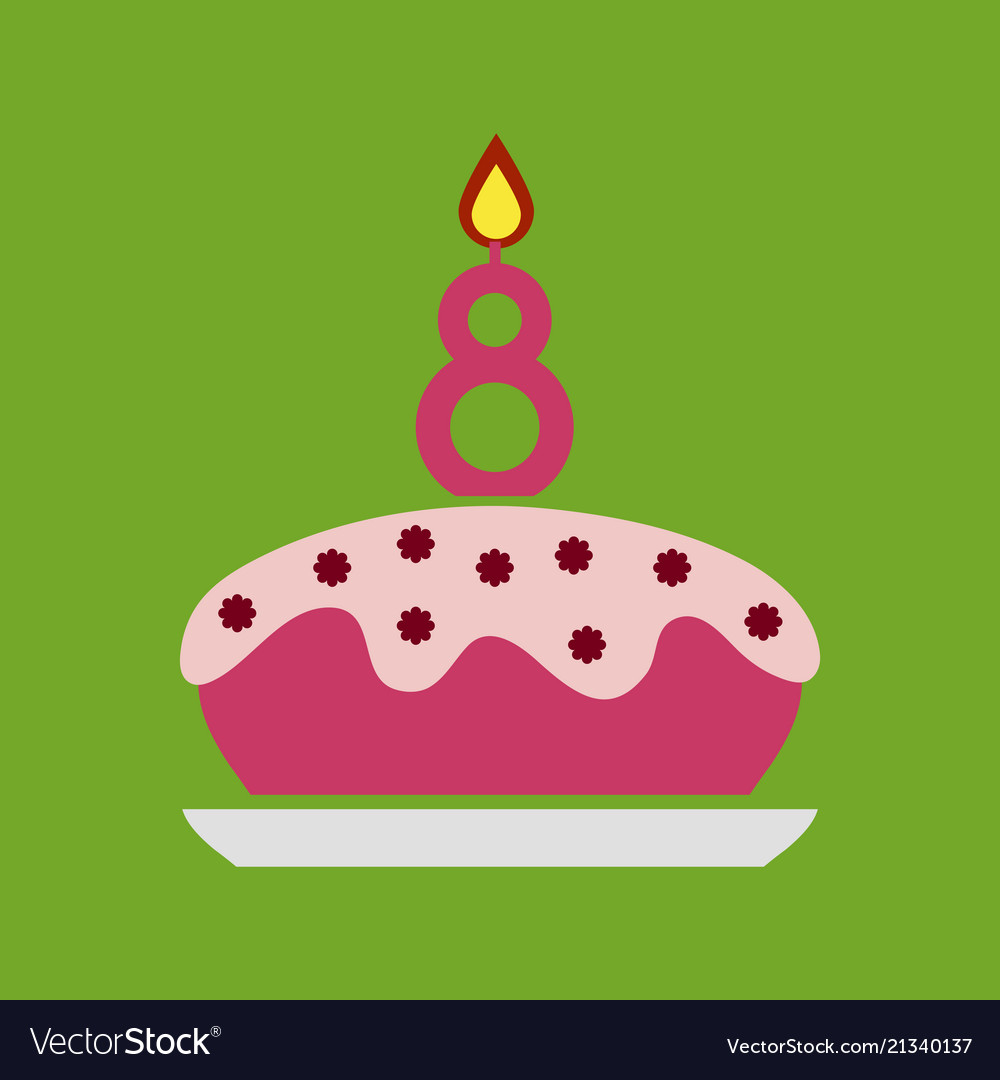 Birthday card design Royalty Free Vector Image