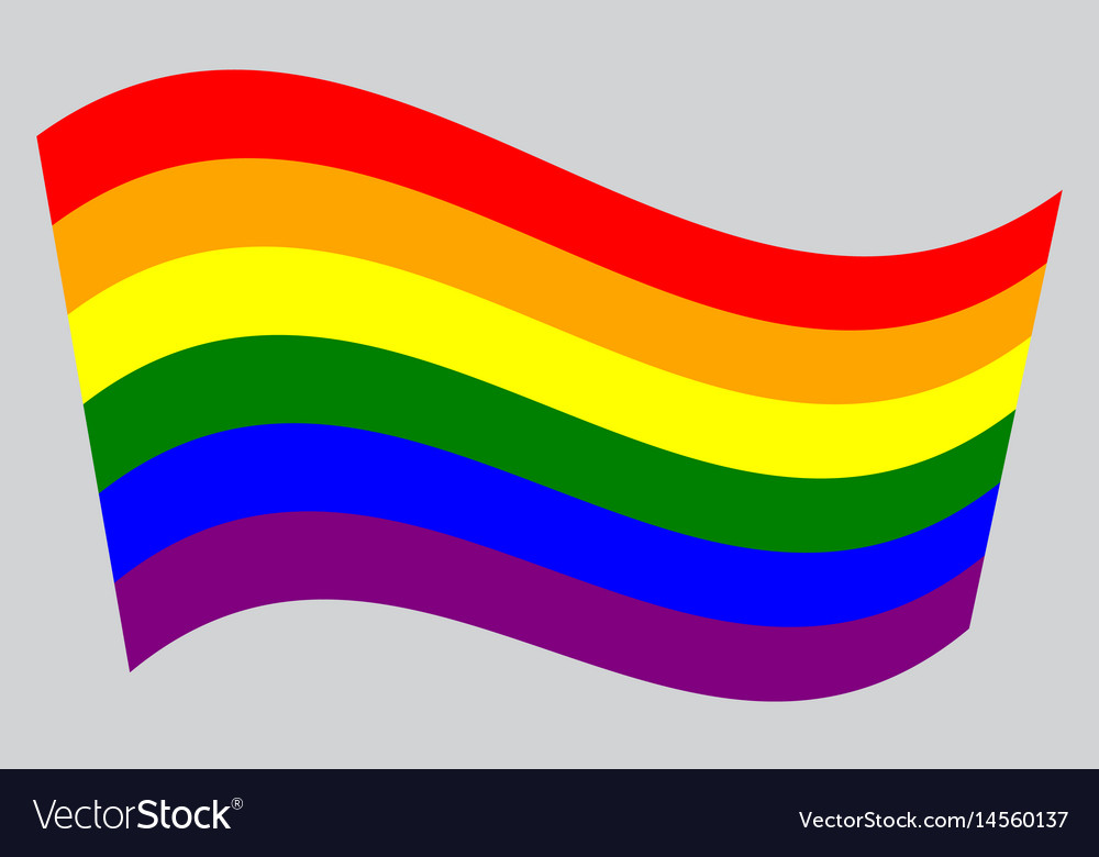 Gay Pride Rainbow Vector Flowleqwer