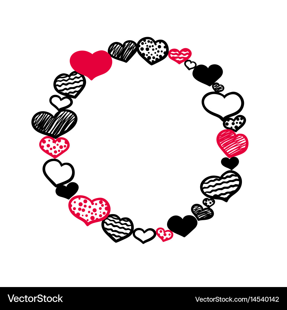 Round frame Royalty Free Vector Image - VectorStock