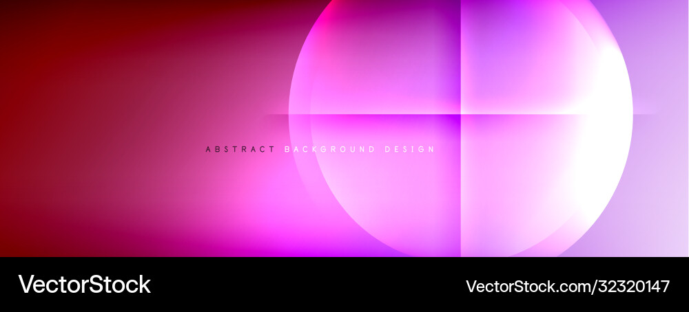 Abstract background - circle and cross Royalty Free Vector