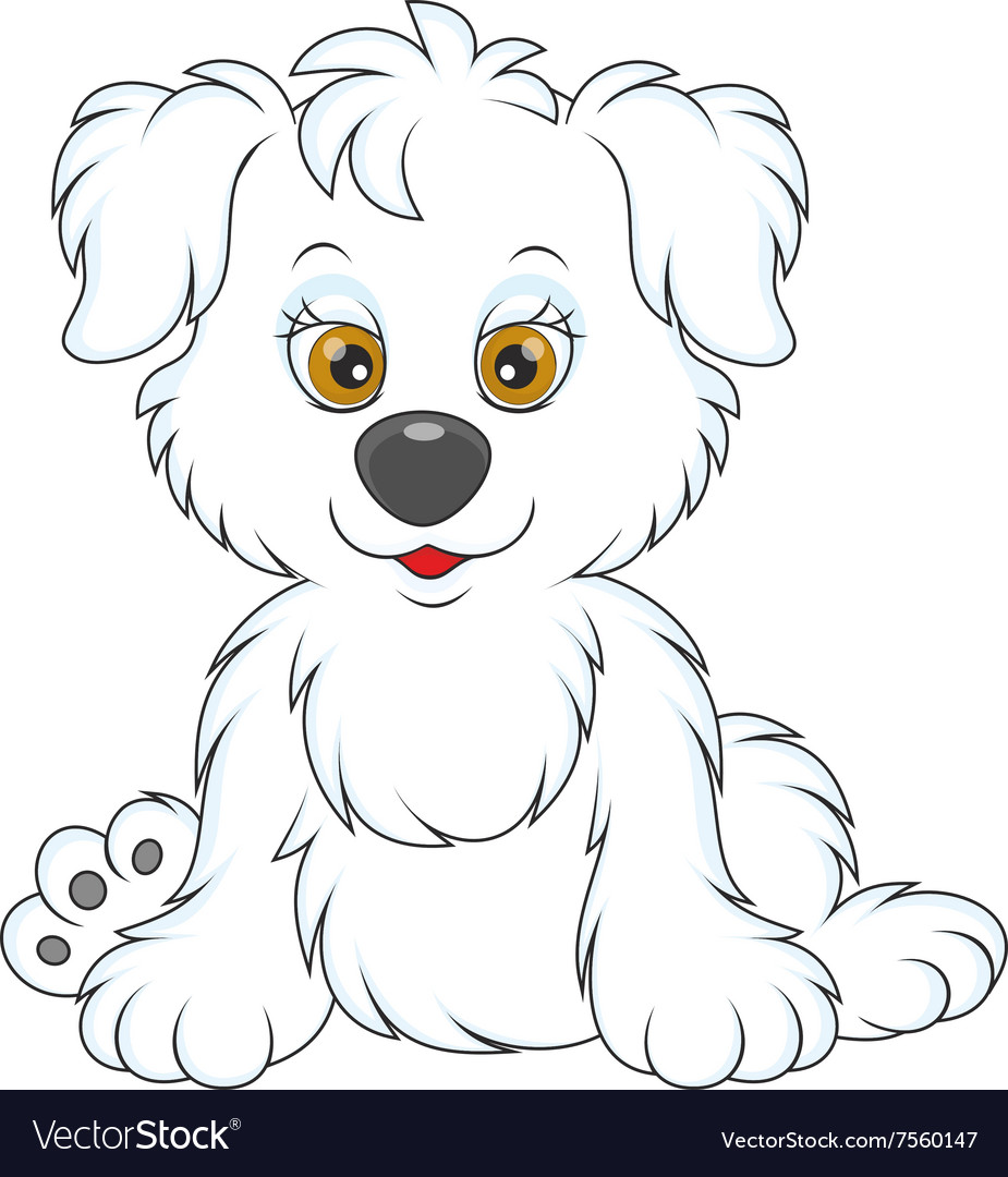 Puppy Royalty Free Vector Image - VectorStock