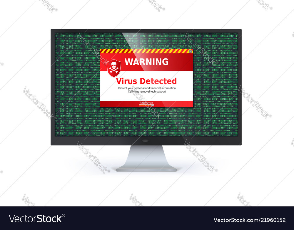 message de windows virus