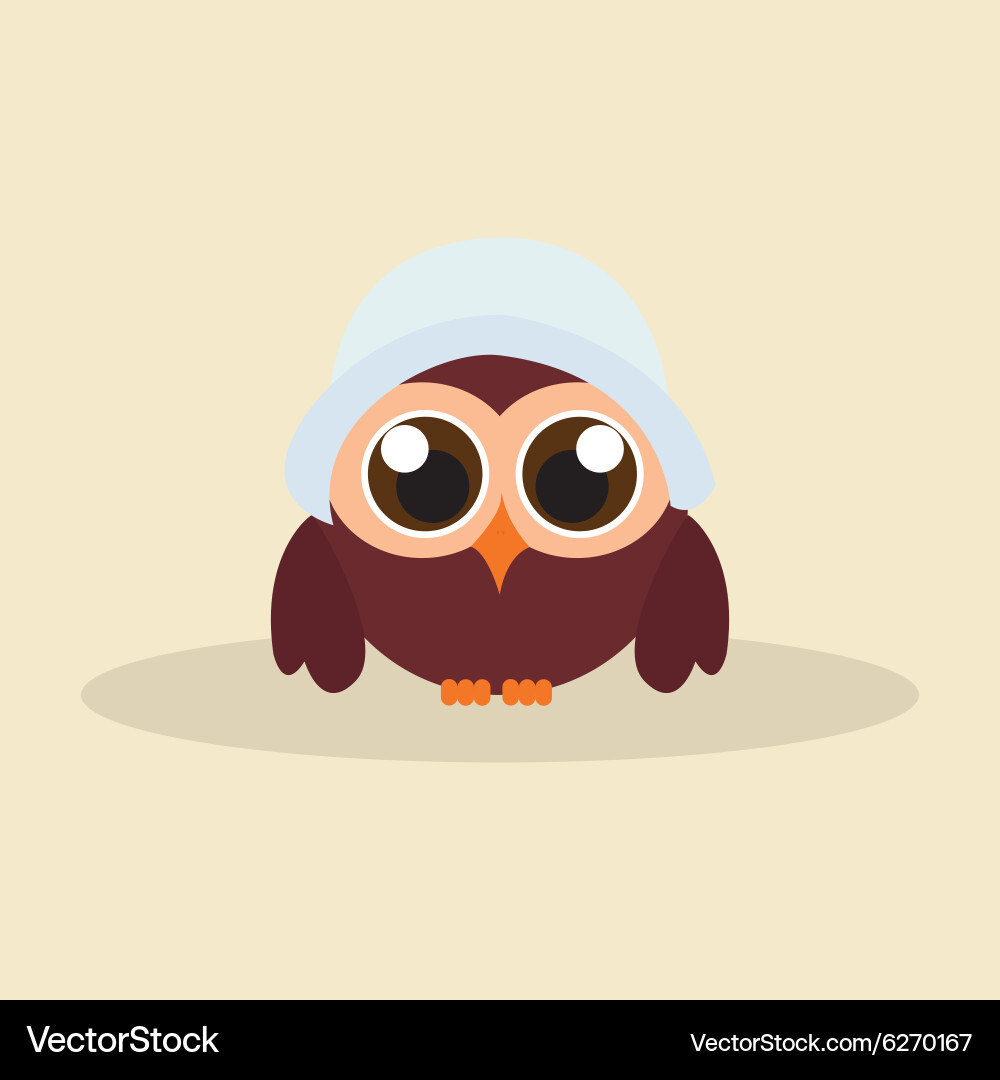 Cute owl Royalty Free Vector Image - VectorStock
