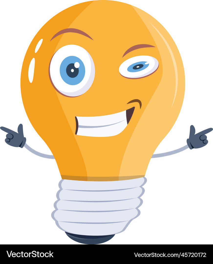 Idea bulb Royalty Free Vector Image - VectorStock