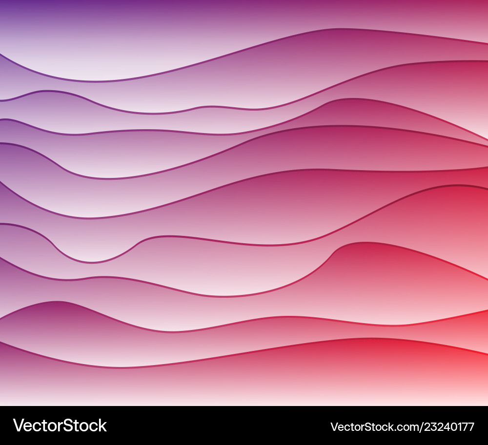 Abstract background with waves Royalty Free Vector Image