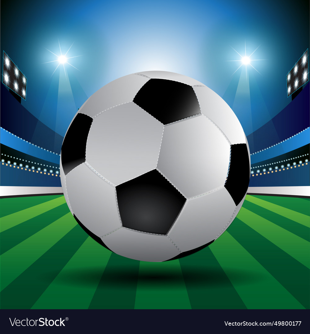 Football Royalty Free Vector Image VectorStock Football Vector 49800177