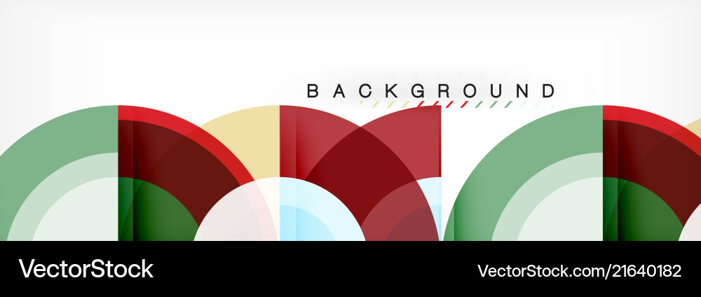 Circular abstract background Royalty Free Vector Image