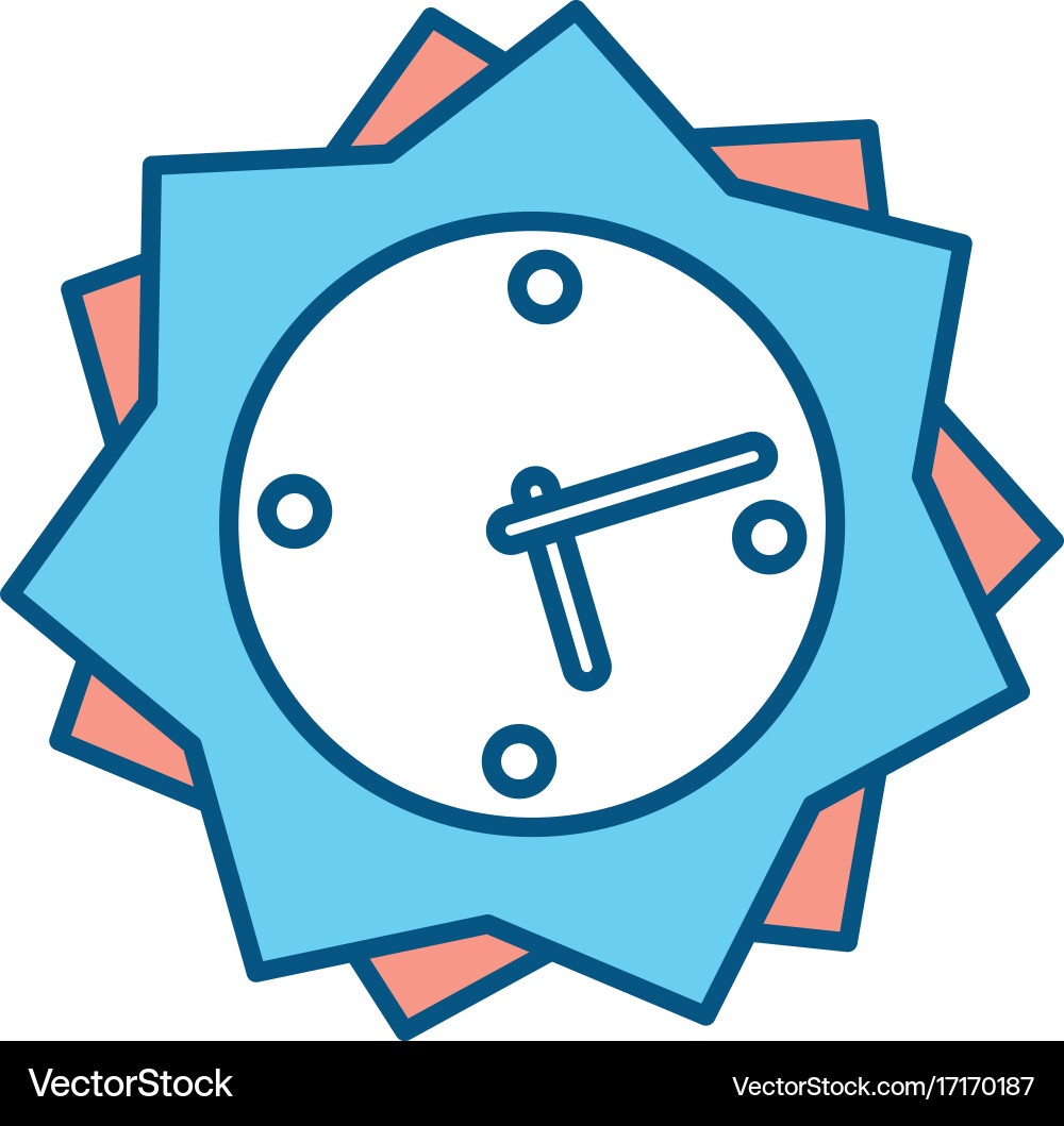 Clock Royalty Free Vector Image - VectorStock