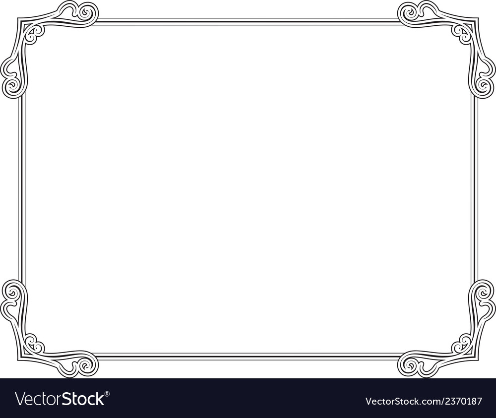 Frame Royalty Free Vector Image - VectorStock