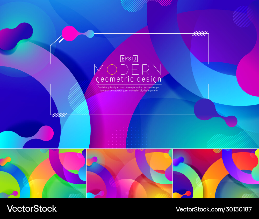 Modern abstract background Royalty Free Vector Image