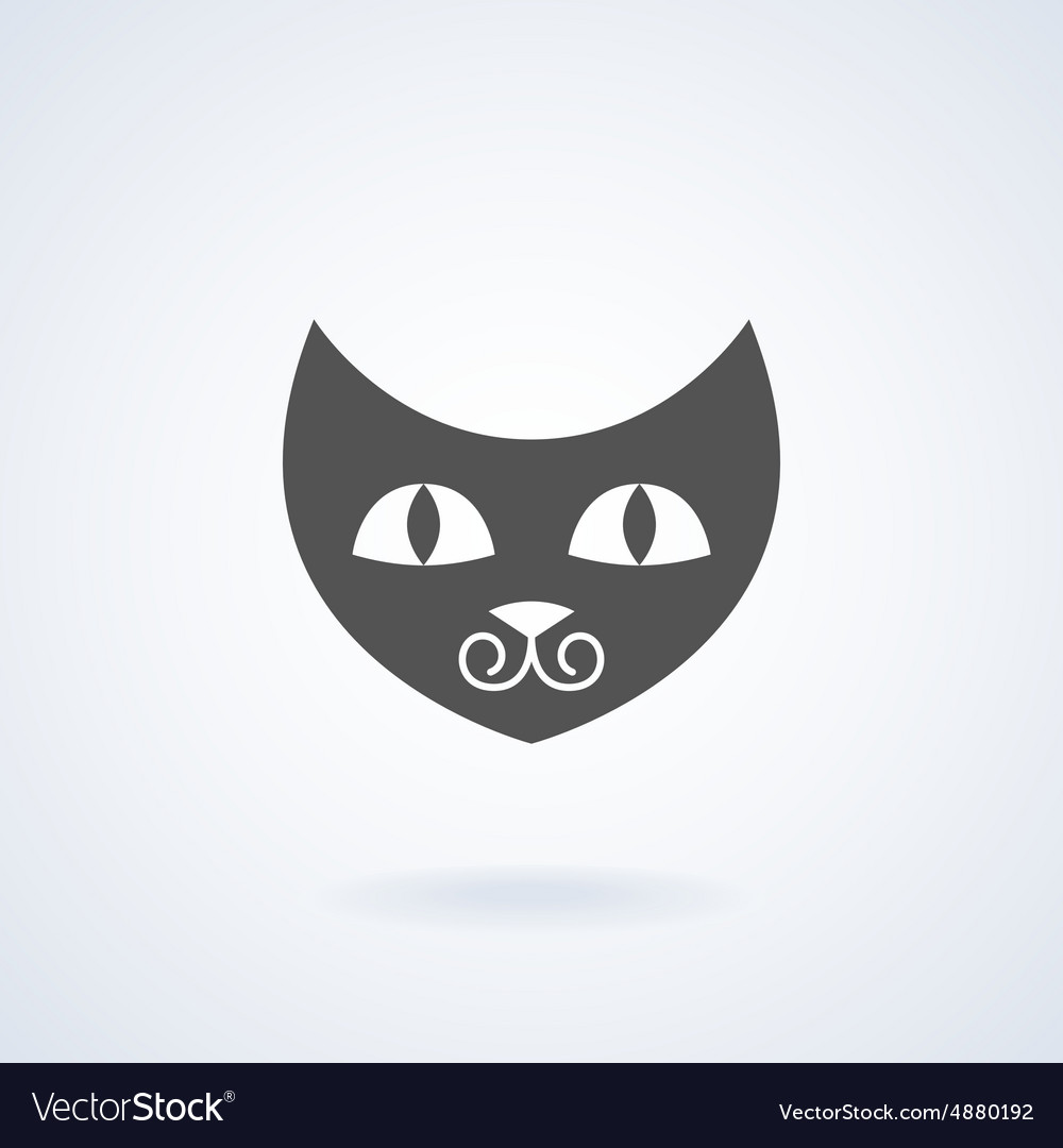 Cat icons Royalty Free Vector Image - VectorStock