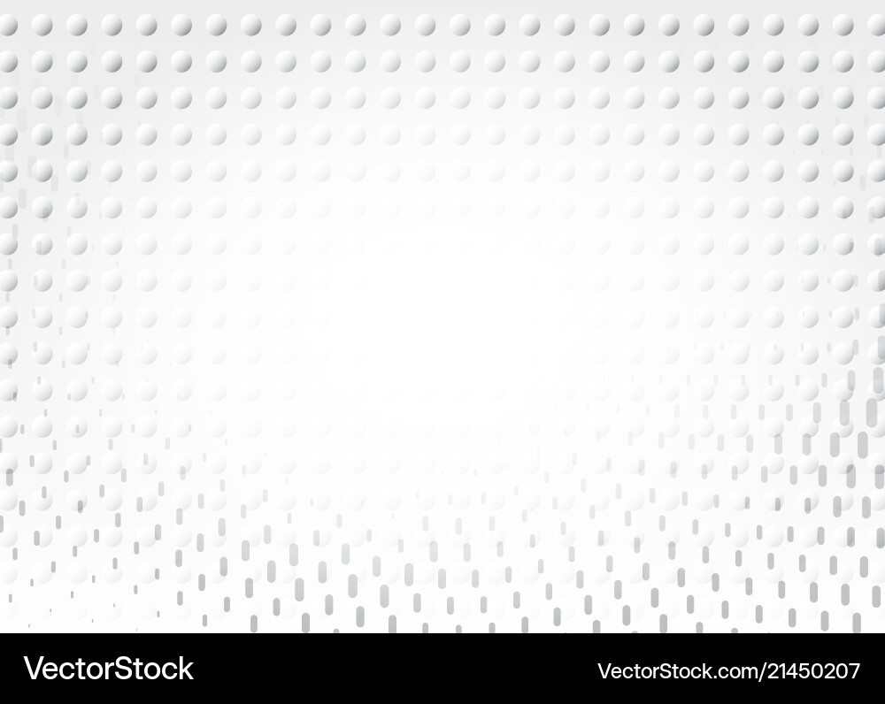 Light halftone futuristic dot background Vector Image