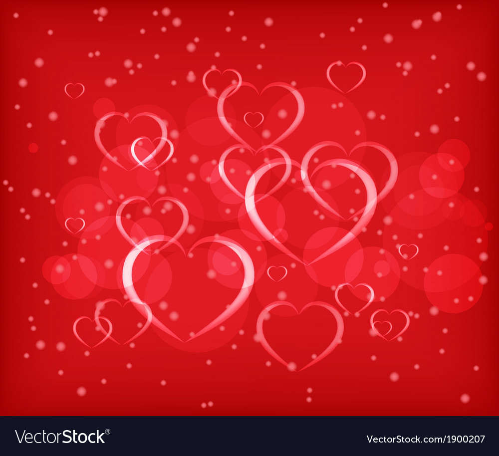 Valentines day abstract background Royalty Free Vector Image