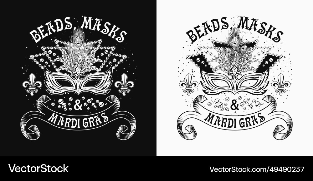 carnival-mardi-gras-label-with-masquerade-mask-vector-image