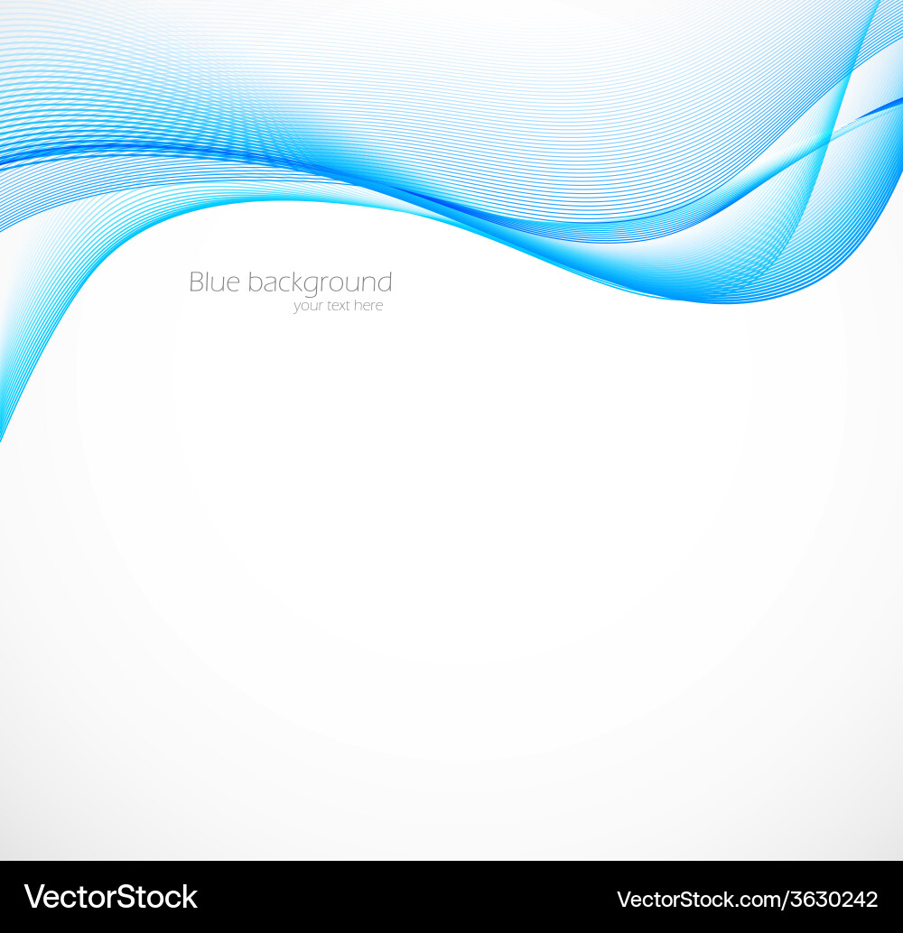 Blue abstract background Royalty Free Vector Image