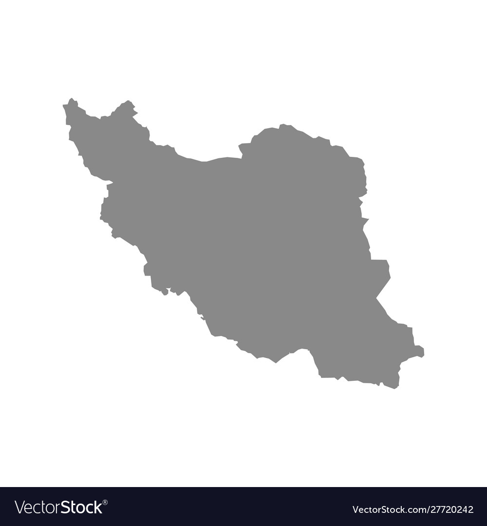 Map - iran Royalty Free Vector Image - VectorStock