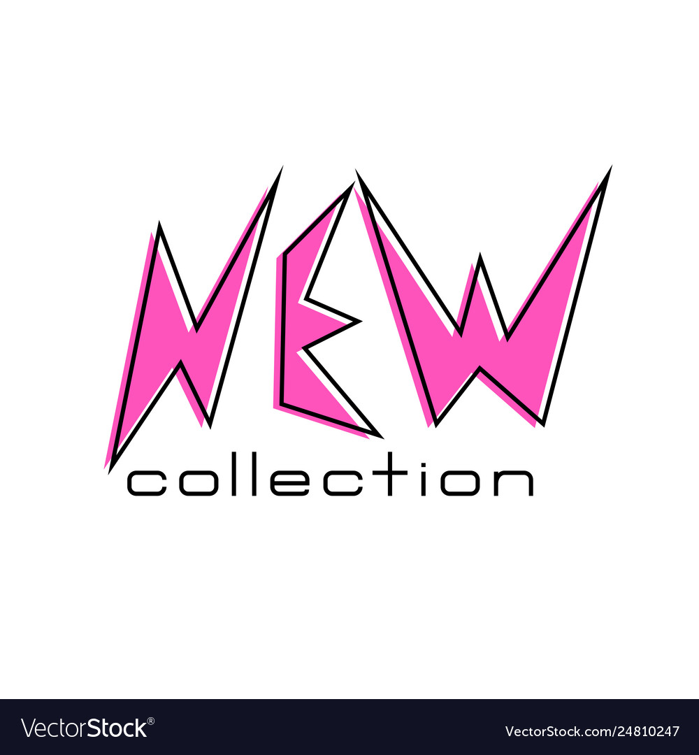 New Collection Banner Royalty Free Vector Image