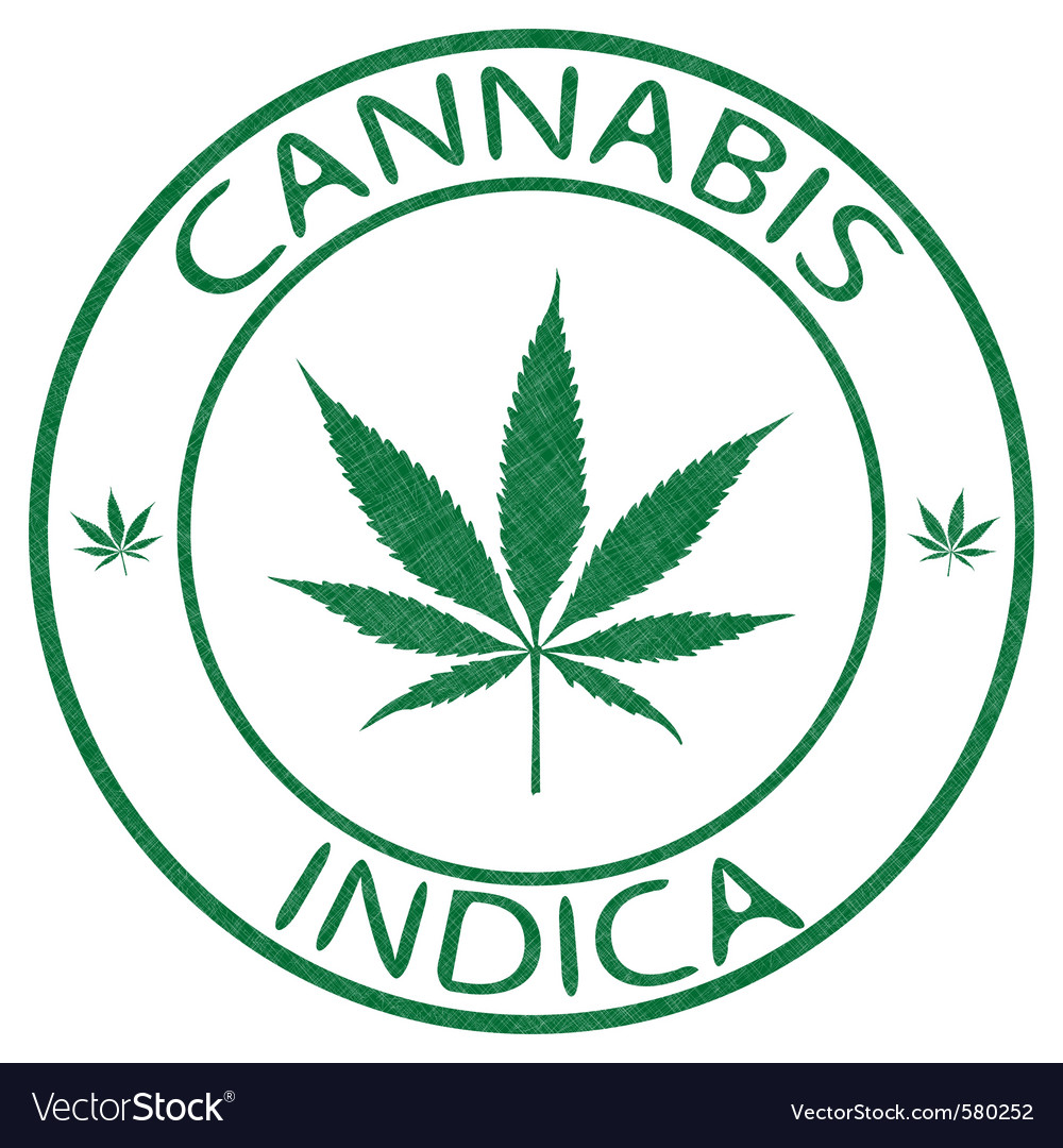 Cannabis stamp Royalty Free Vector Image - VectorStock