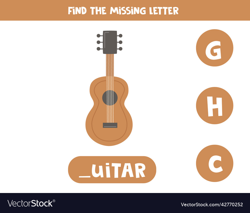 Acoustic guitar strings letters