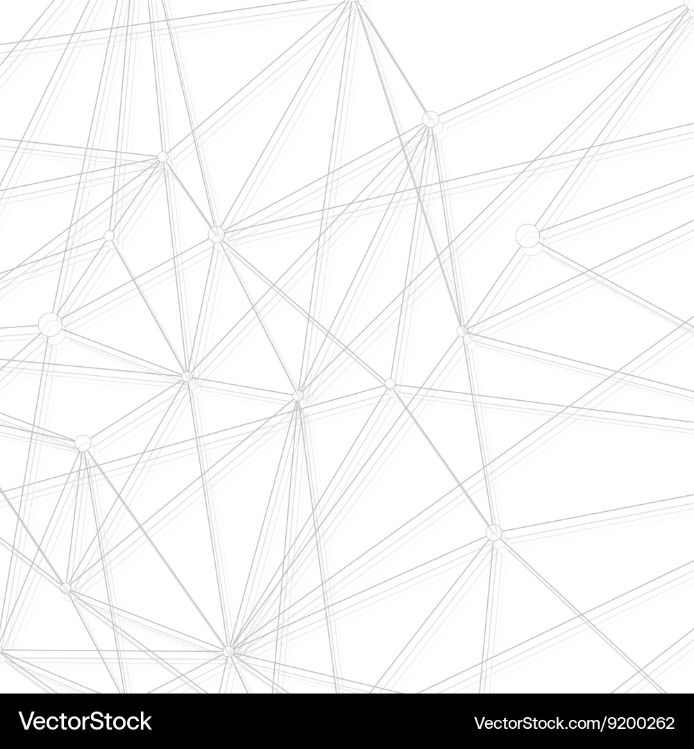 Graphic background molecule and communication Vector Image