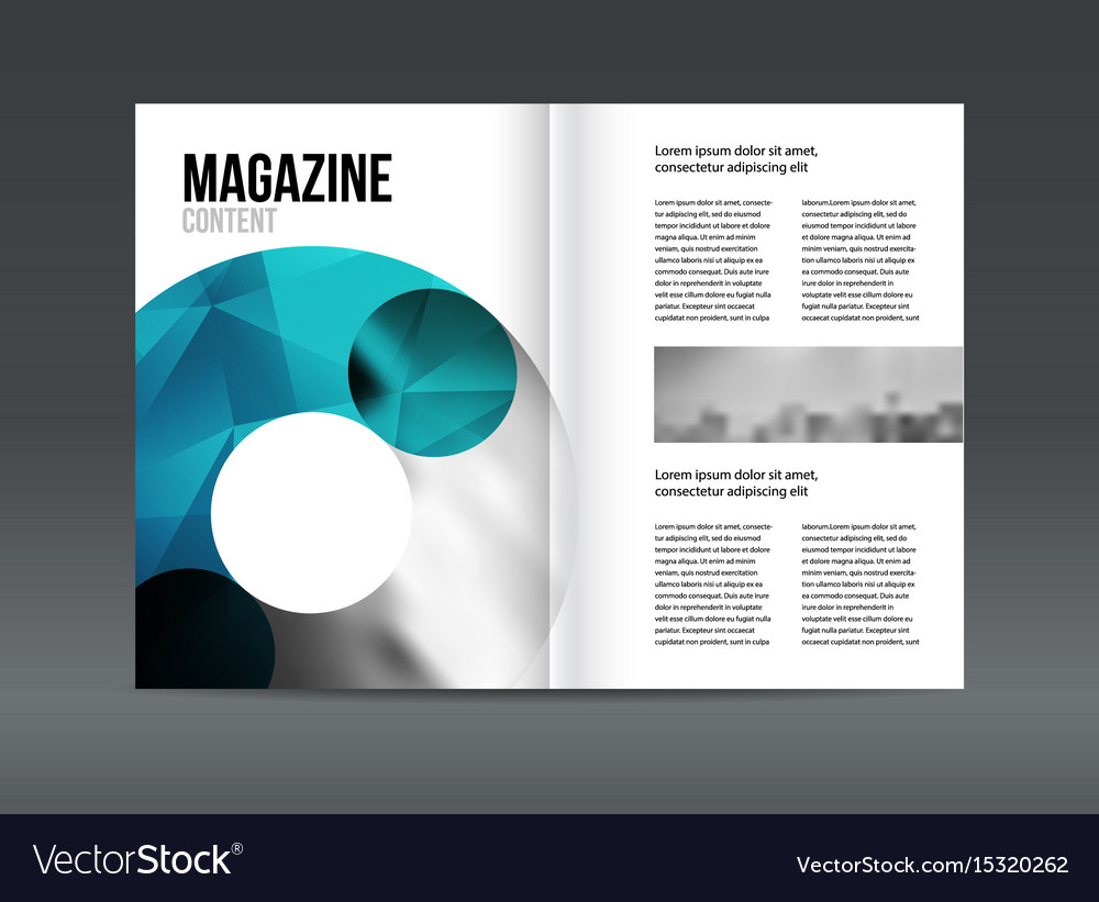 modern brochure layout design
