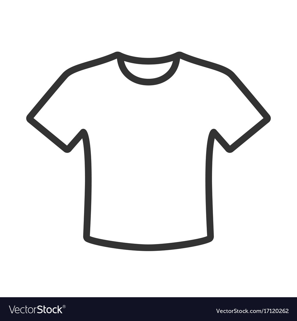 shirt t free vector icon Image shirt Free VectorStock icon  Vector T Royalty