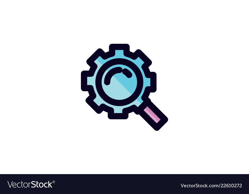 search icon template sign design royalty free vector image sign design template
