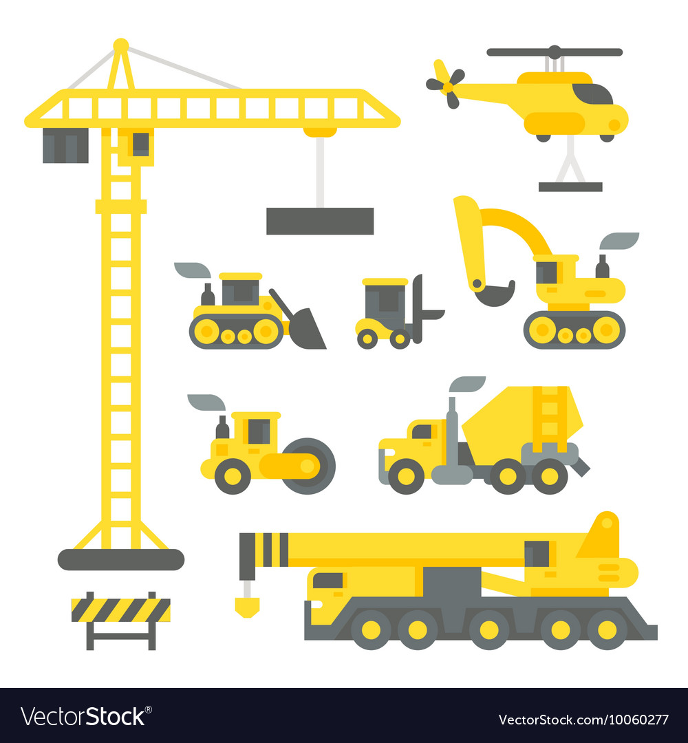 construction truck set