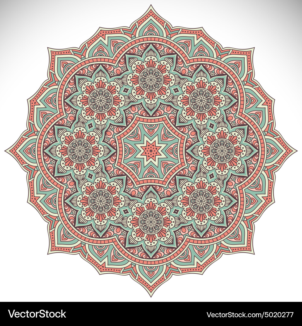 Mandala Royalty Free Vector Image - VectorStock