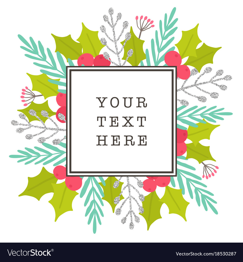 Christmas Greeting Card Template Royalty Free Vector Image christmas-greeting-card-template-royalty-free-vector-image