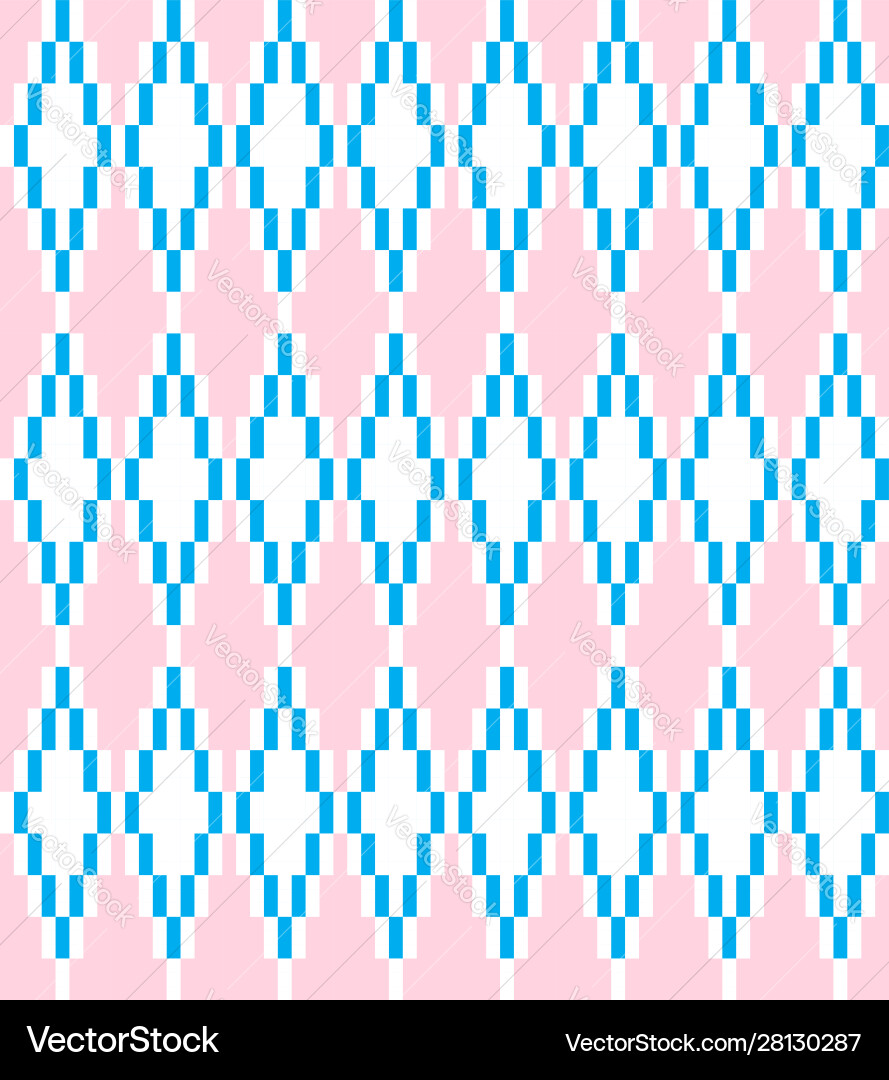 Classic argyle seamless pattern Royalty Free Vector Image