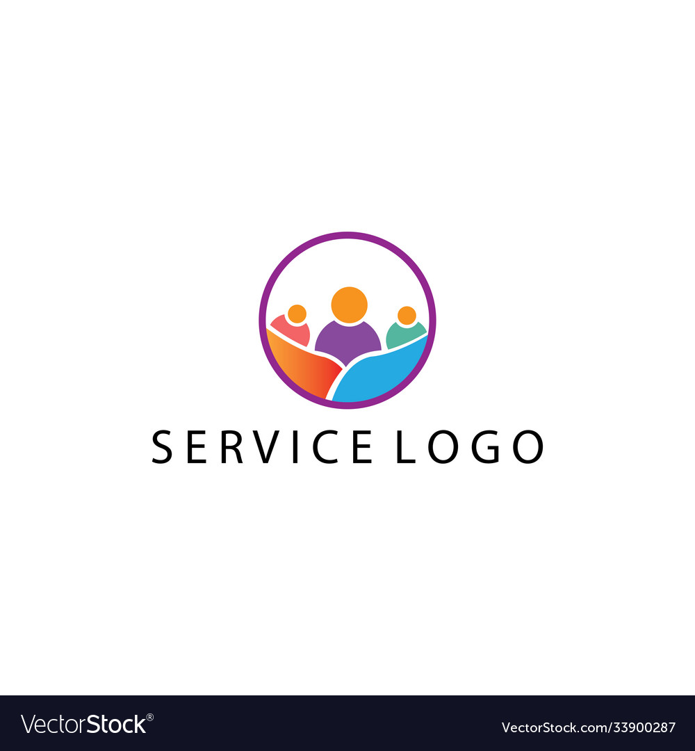 Creative hospital health company logo color Vector Image