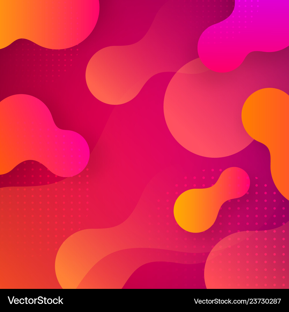 Liquid dynamic background Royalty Free Vector Image