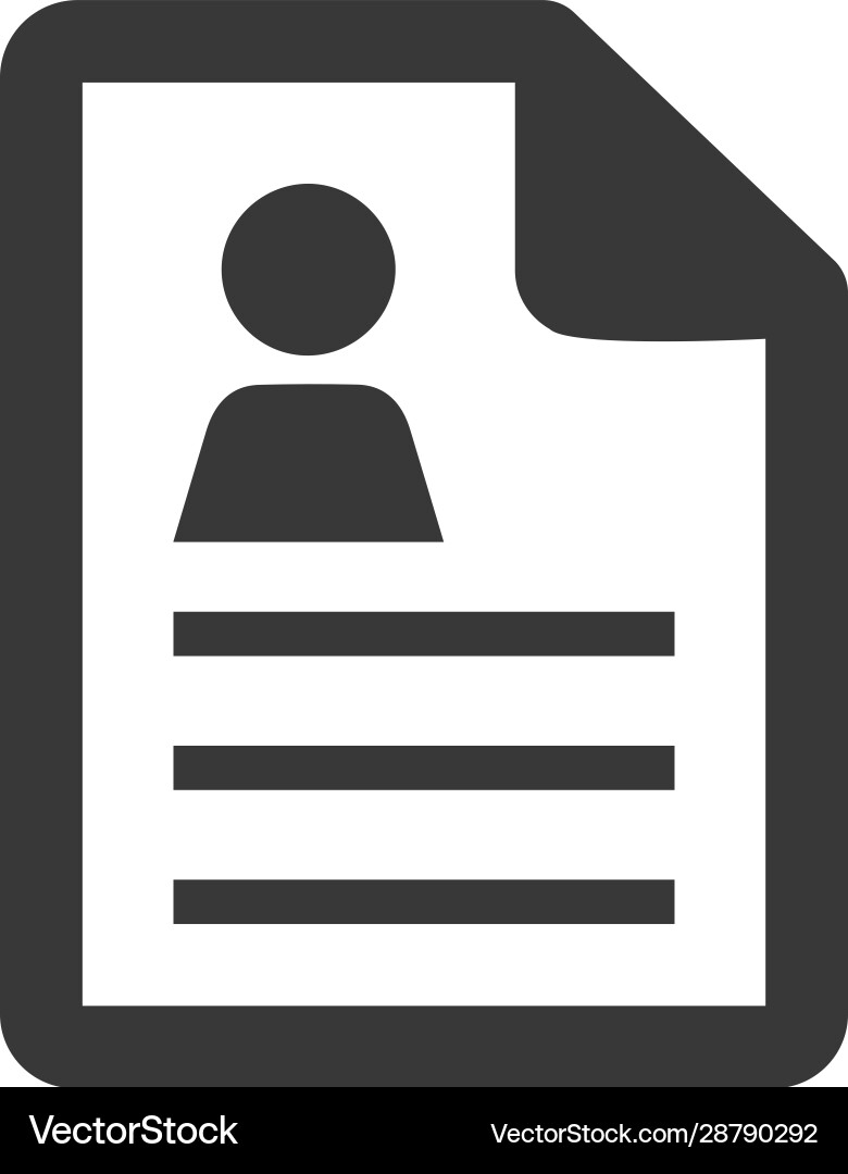 Text-lines document icon Royalty Free Vector Image