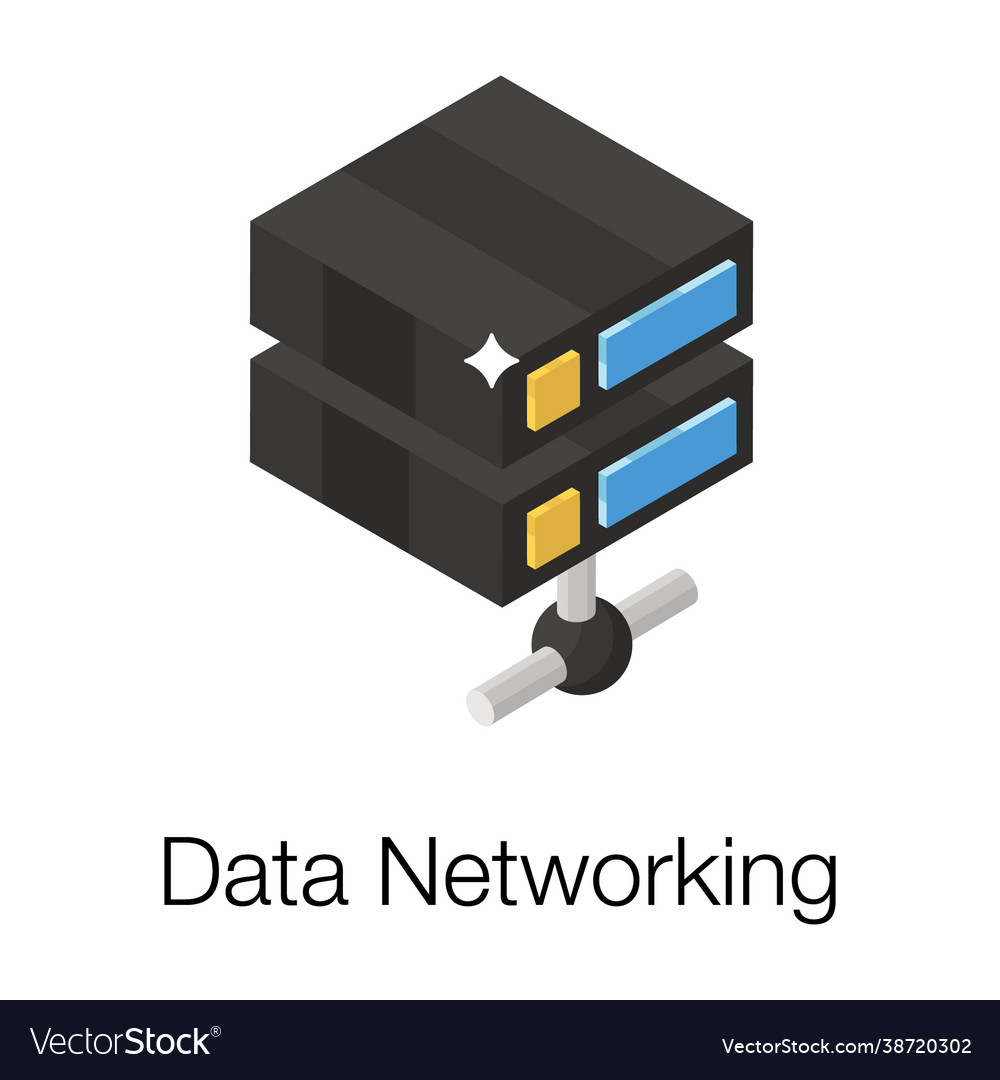 Data networking Royalty Free Vector Image - VectorStock