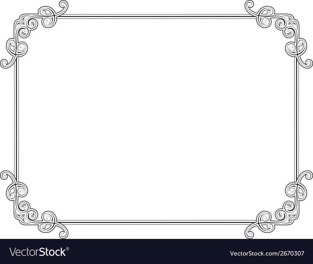 Frame Royalty Free Vector Image - VectorStock