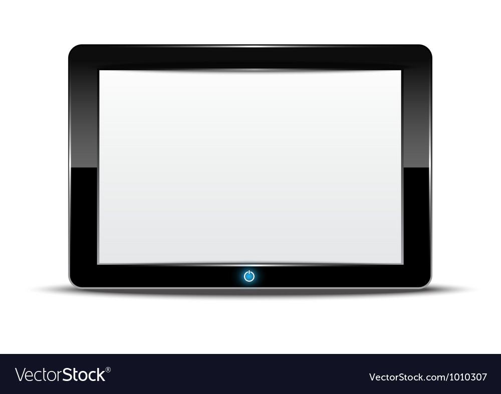 Tablet computer Royalty Free Vector Image VectorStock