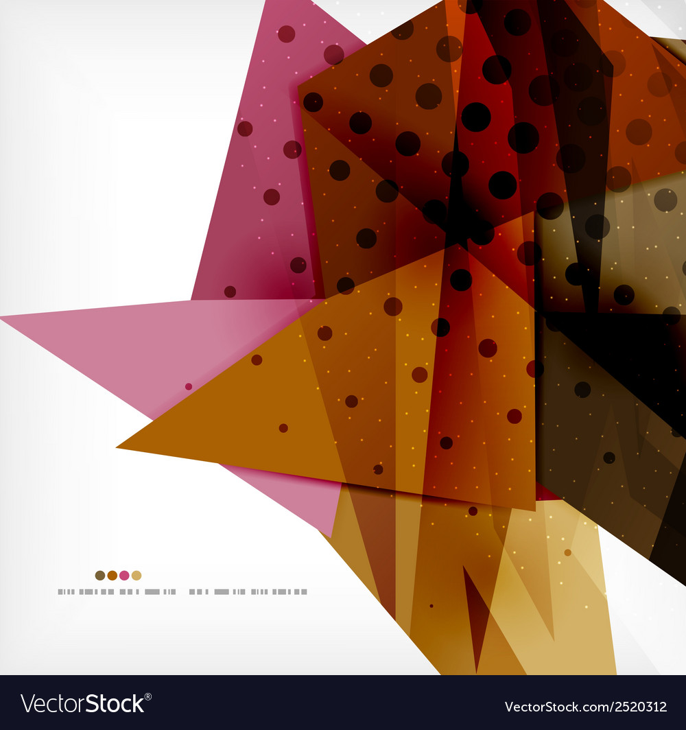 Abstract sharp angles background Royalty Free Vector Image