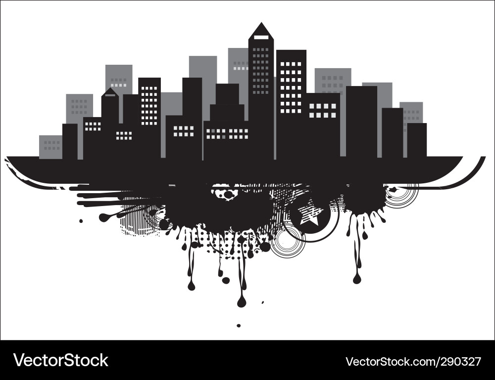 Cityscape Royalty Free Vector Image - VectorStock