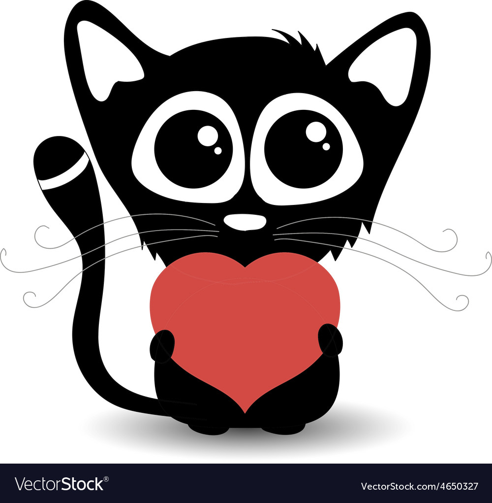 Cat Lover Heart Stock Vector Illustration and Royalty Free Cat Lover Heart  Clipart