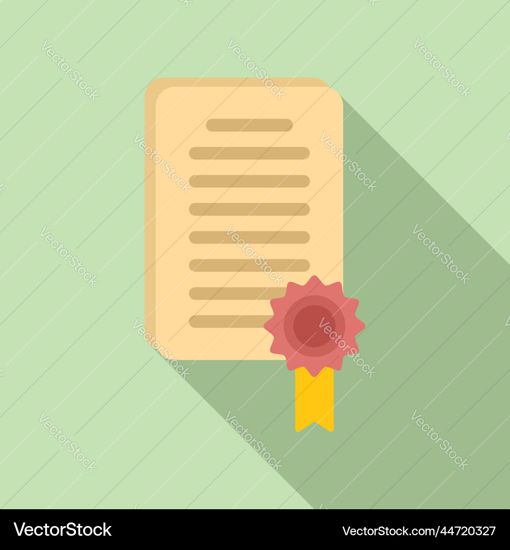 Service review icon flat customer survey Vector Image