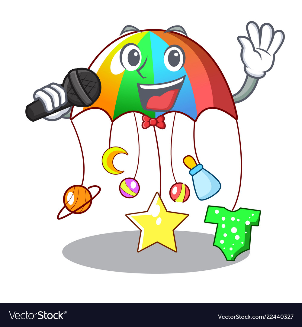 singing baby sleeping with