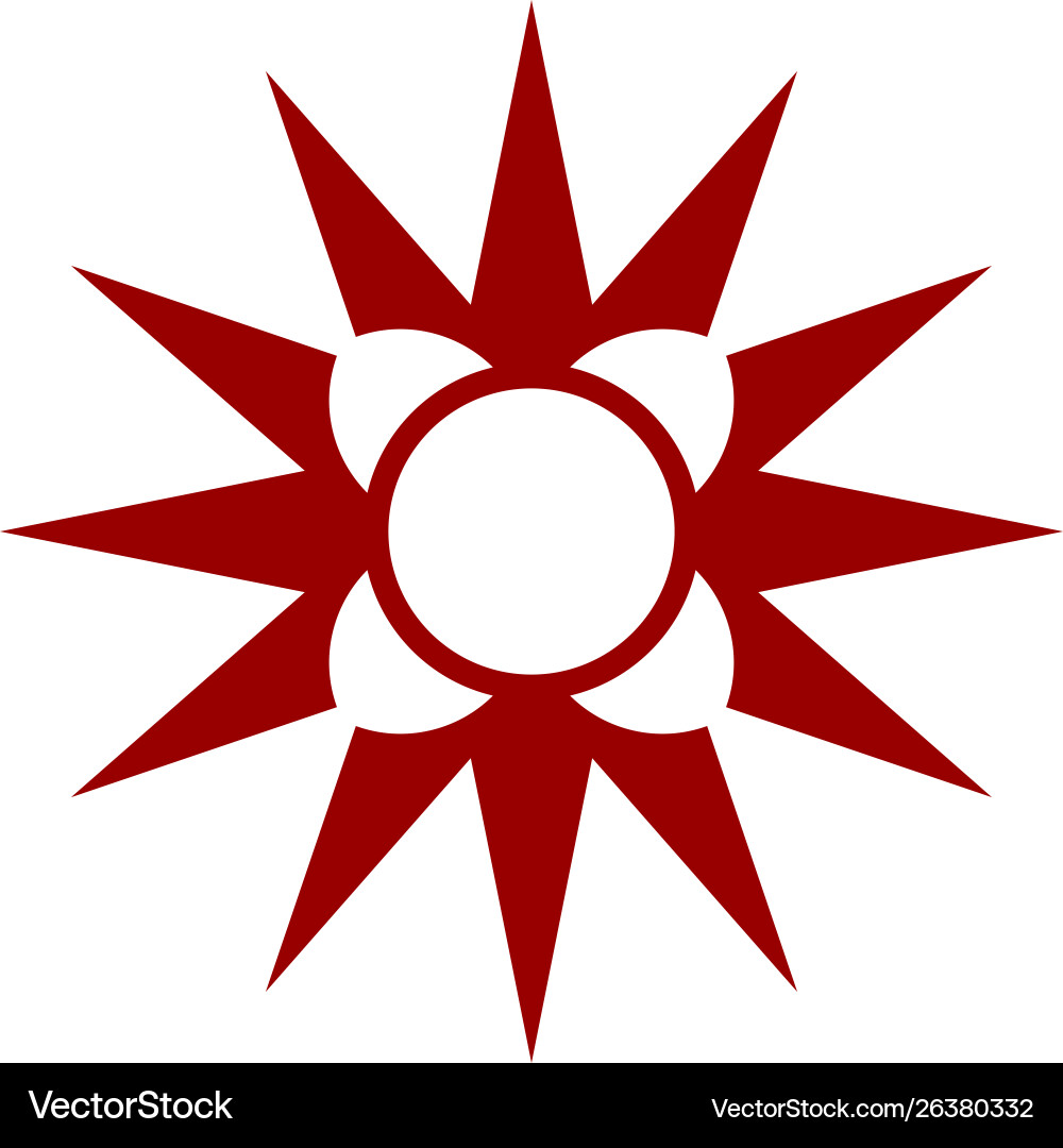 Abstract logo template Royalty Free Vector Image
