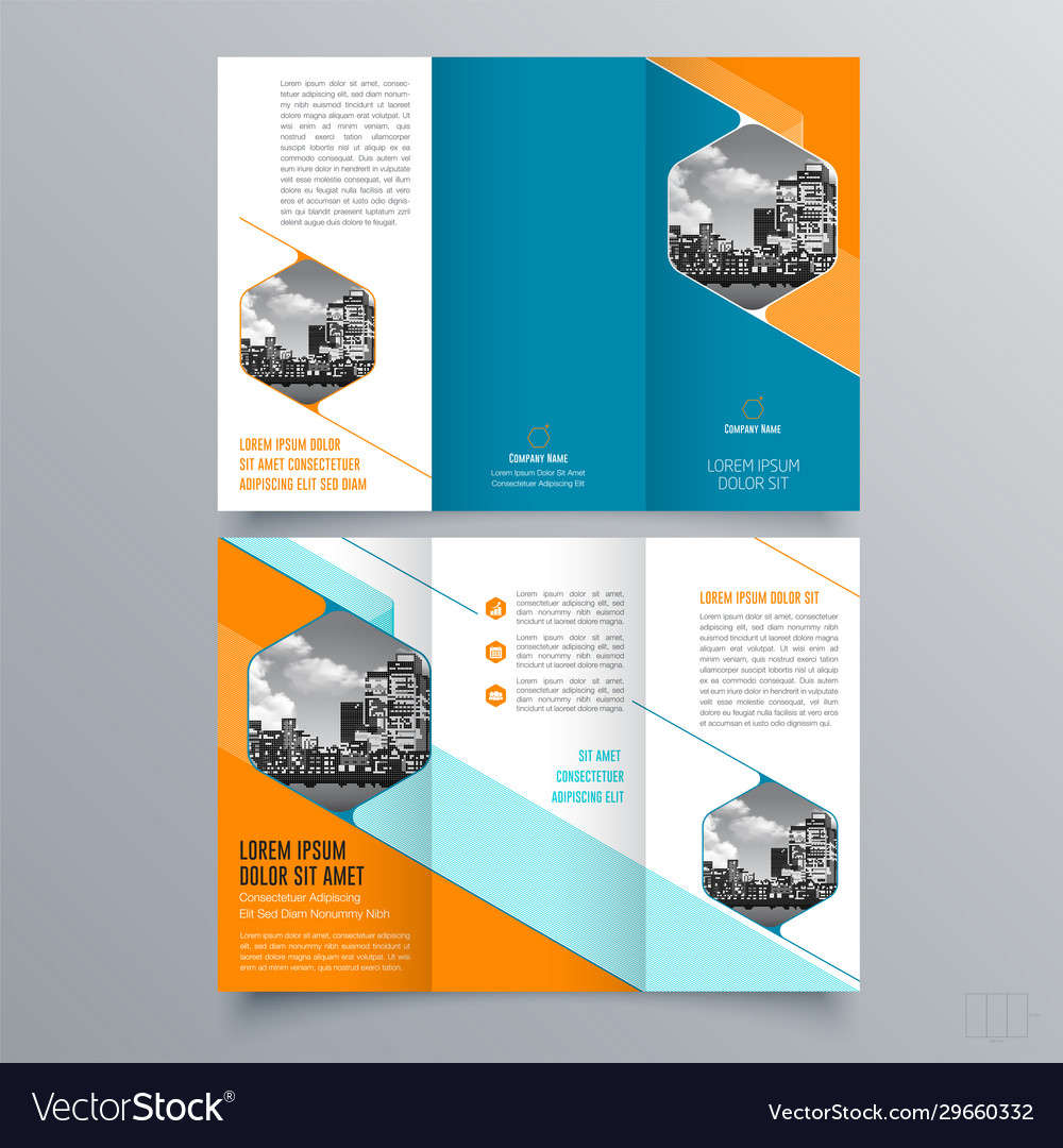 Brochure design 1674 Royalty Free Vector Image