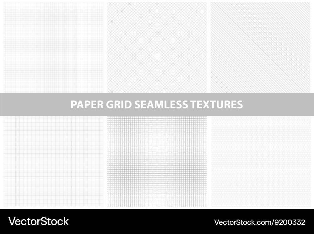Paper textures Seamless collection Royalty Free Vector Image