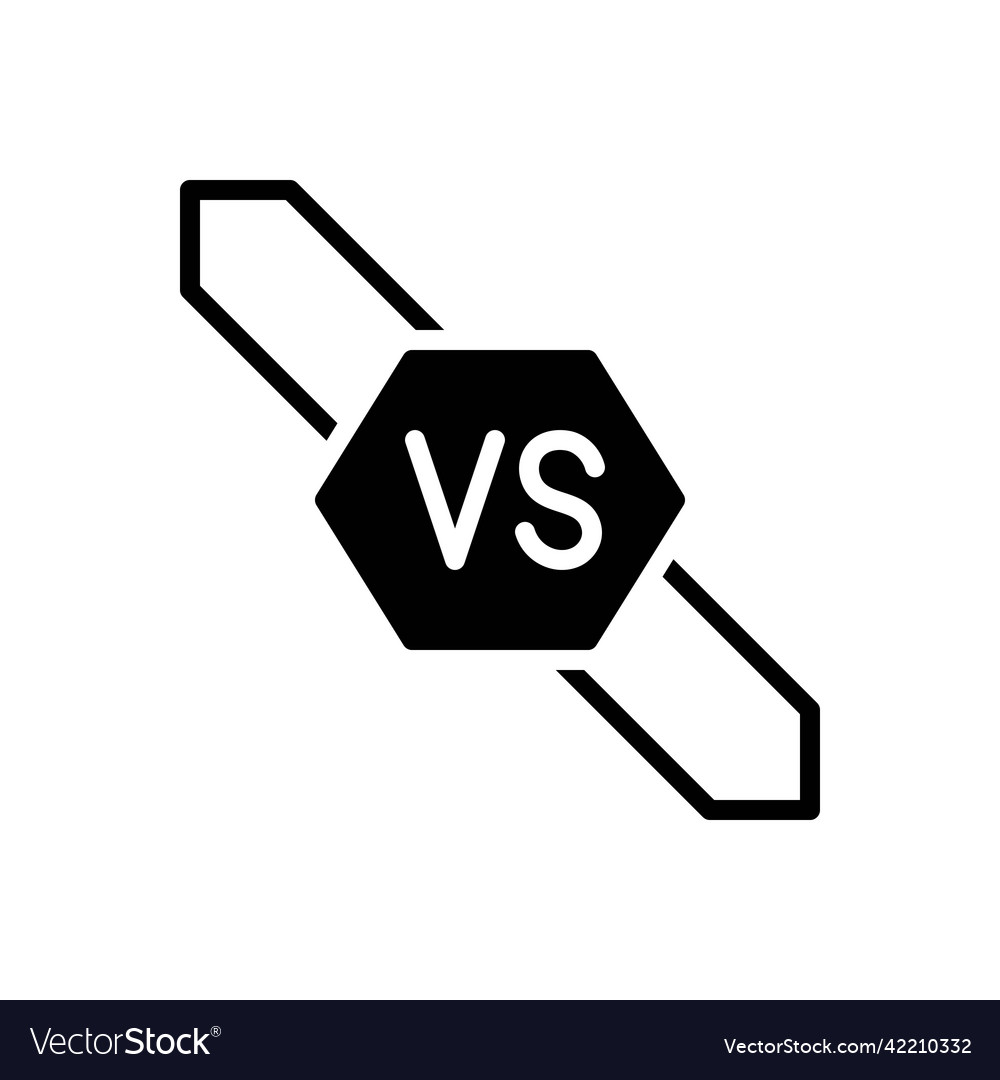 Versus battle Royalty Free Vector Image - VectorStock