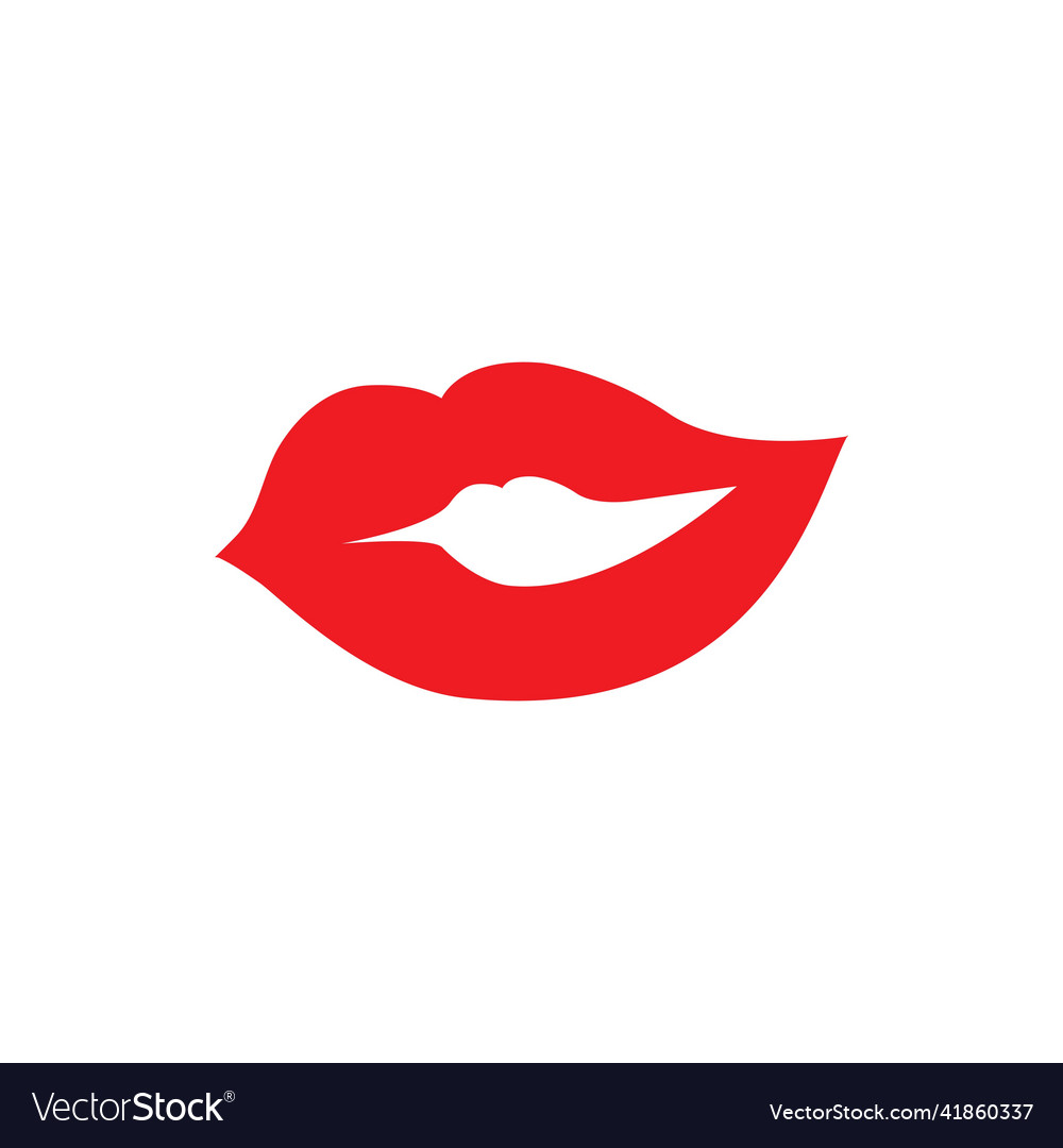 Lips logo Royalty Free Vector Image - VectorStock