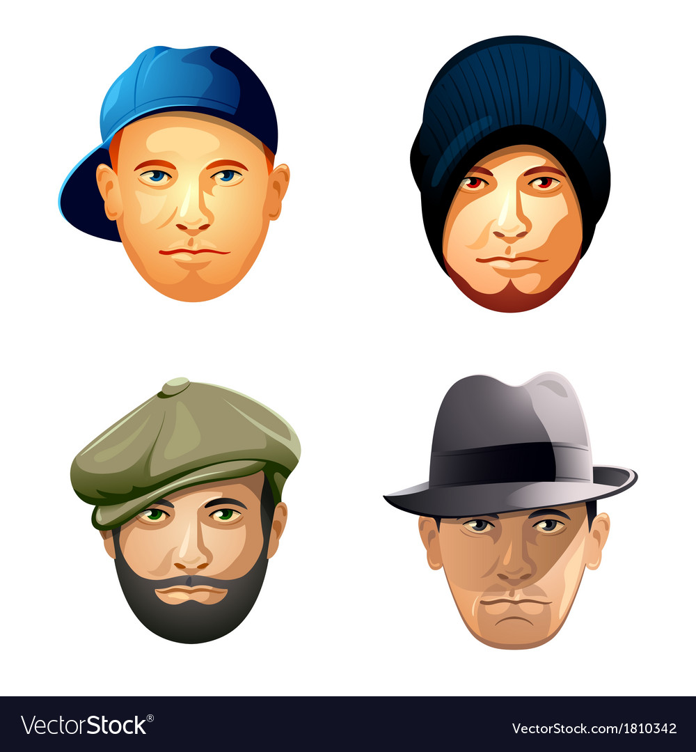 mans hat