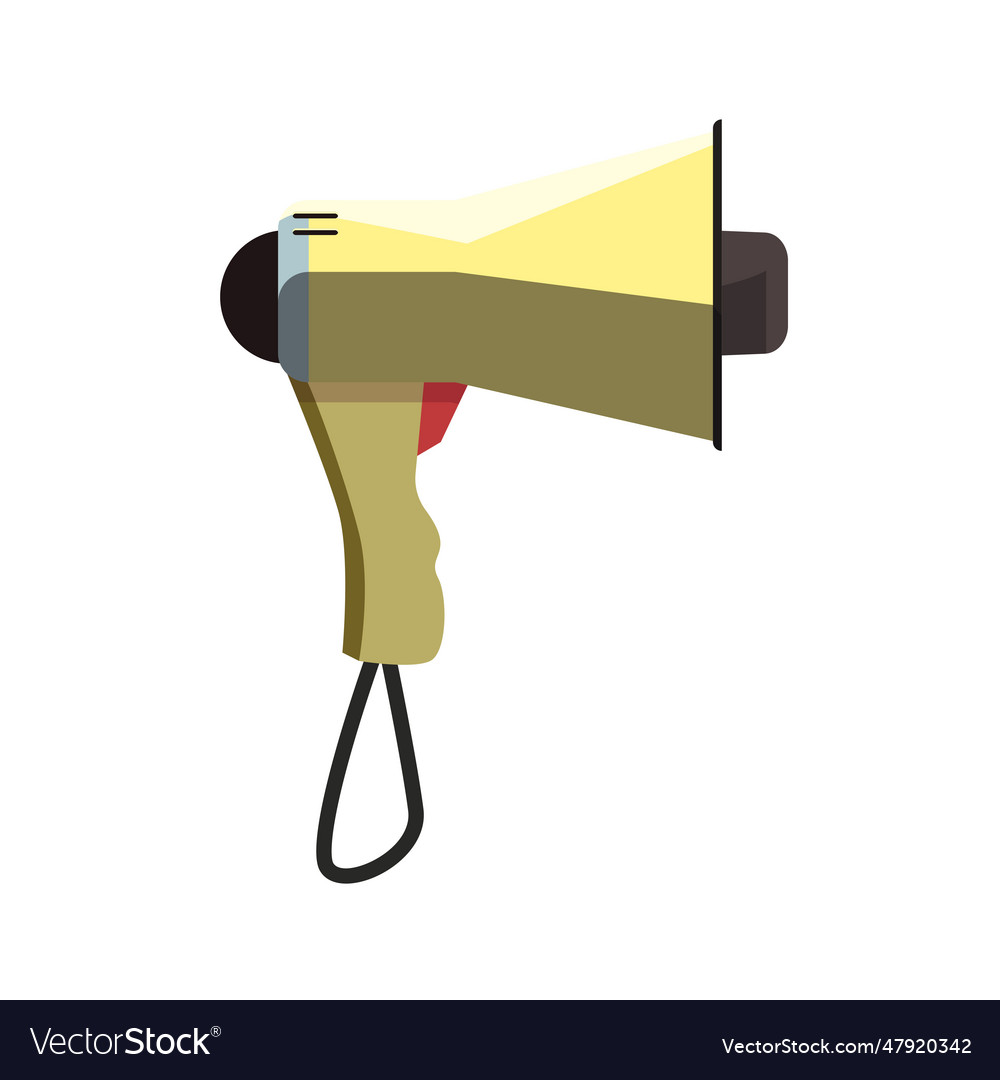 Megaphone Royalty Free Vector Image Vectorstock 2901